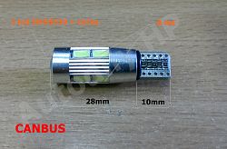 Led rovka T10 SMD5630 12V oka